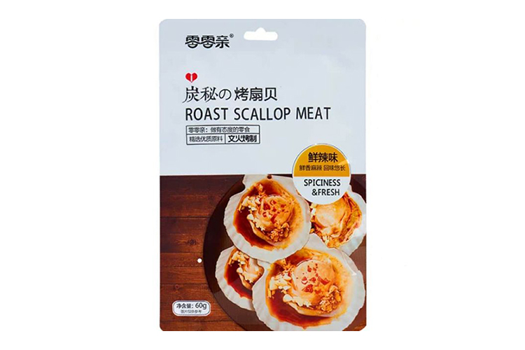 LINGLINGQING ROAST SCALLOP MEAT 60G